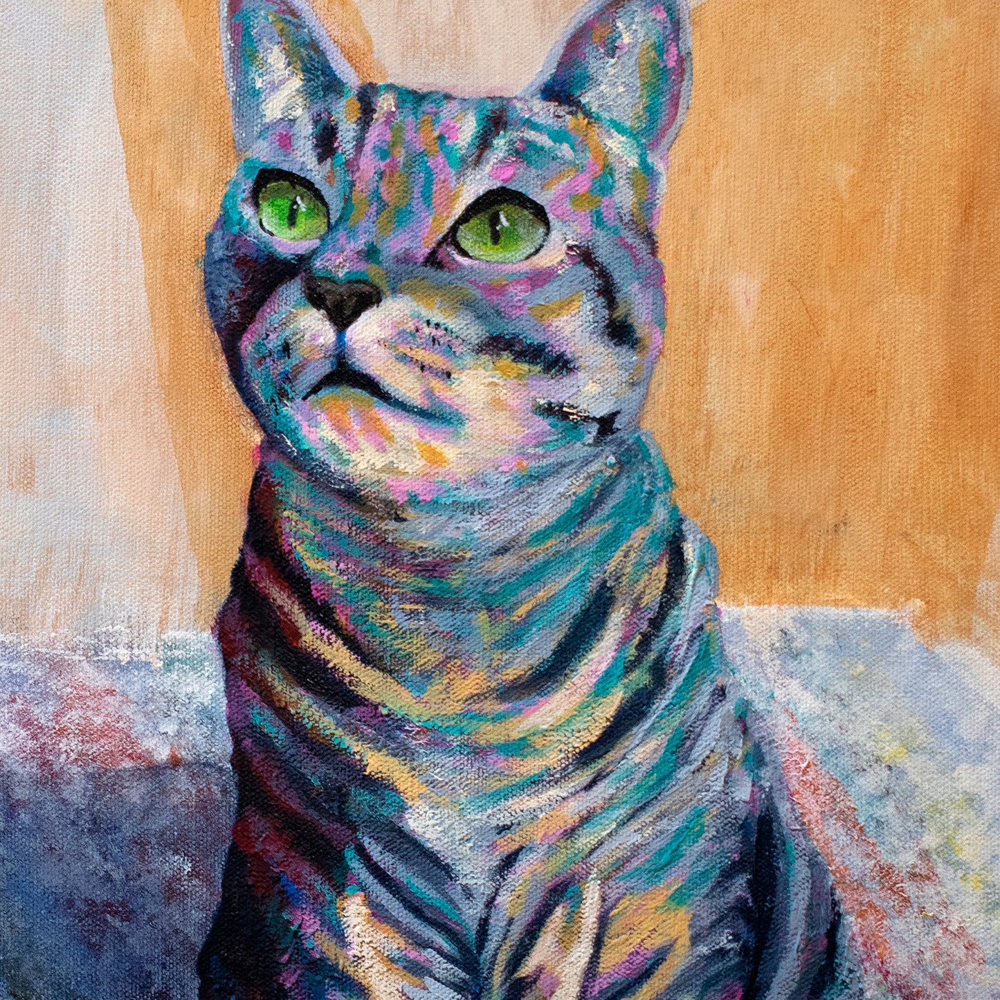 Linda’s Cat Original Art