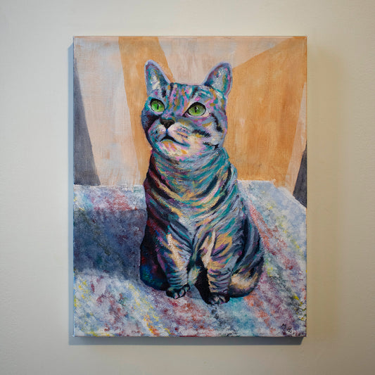 Linda’s Cat Original Art