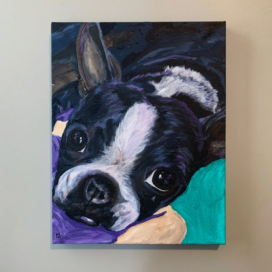 Frenchie Original Art