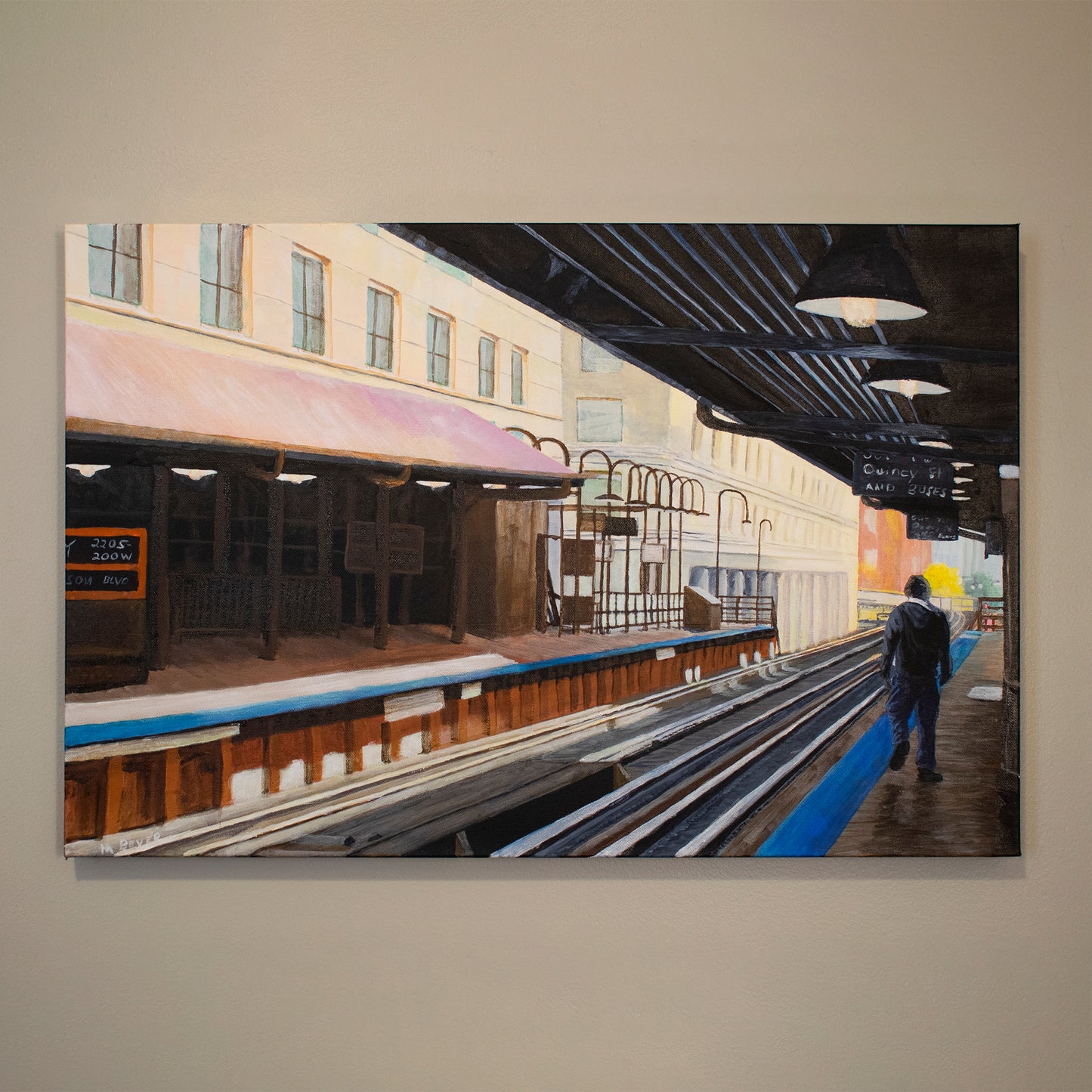 Quincy Station Original Art