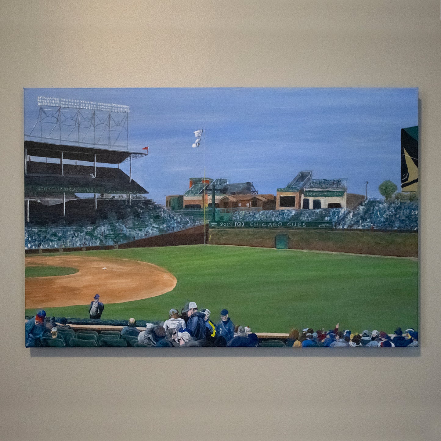 Spring Day at Wrigley Original Art