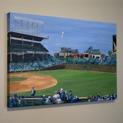 Spring Day at Wrigley Original Art