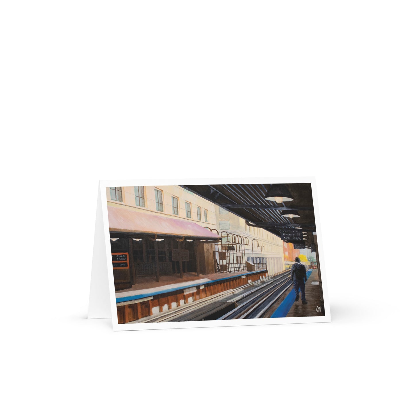 Quincy Station Greeting Card