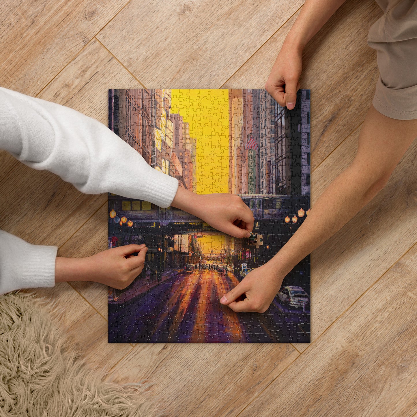 Chicagohenge Jigsaw Puzzle