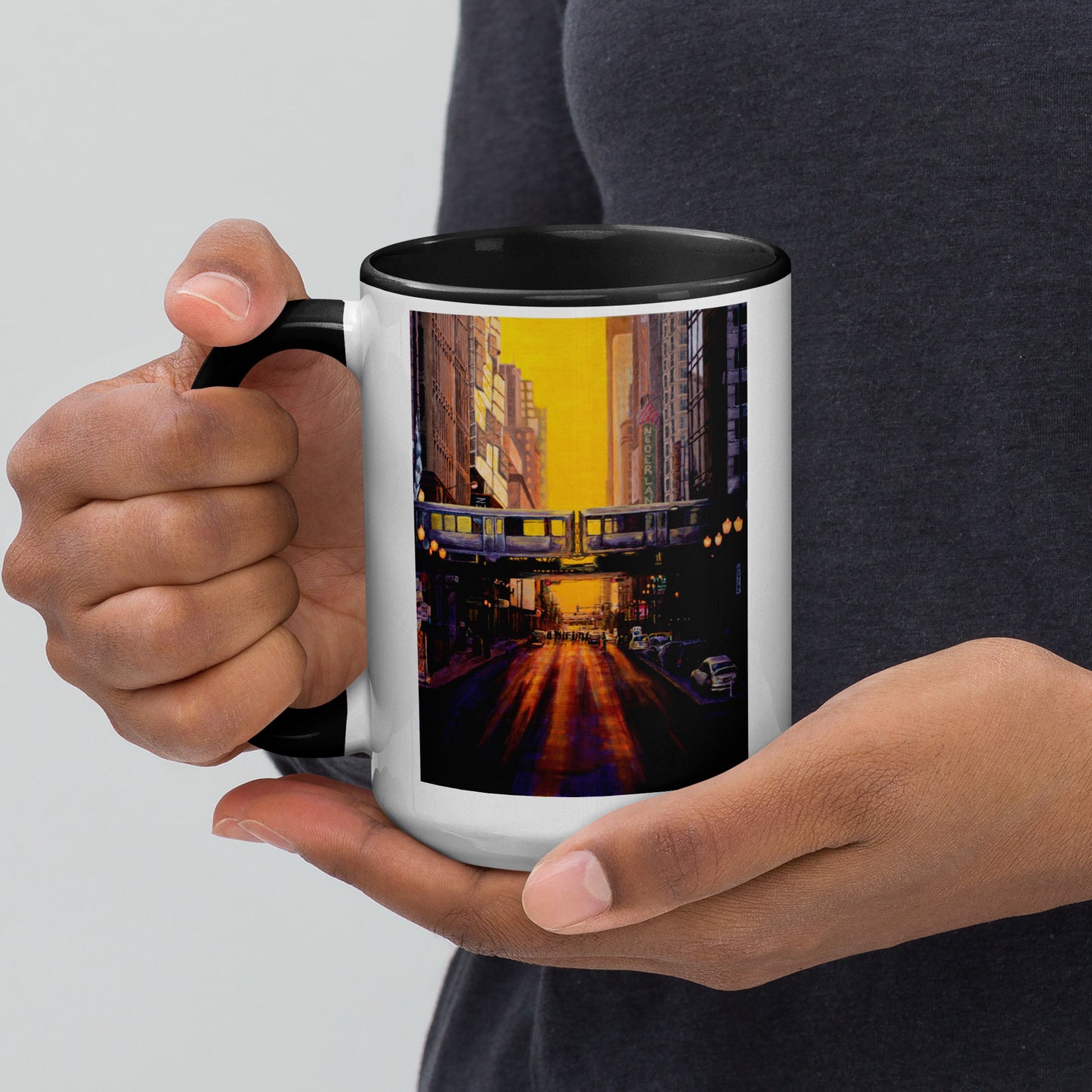 Chicagohenge Ceramic Mug